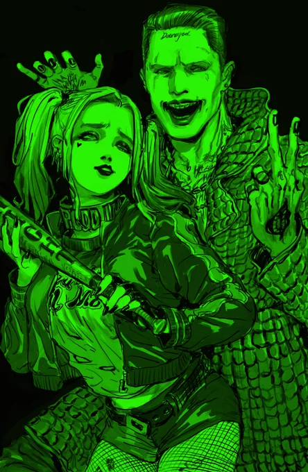 昔描いた映画の絵 