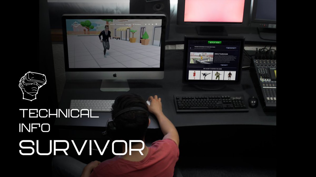 Surv_Game's tweet photo. 🎮 Technical Info

▪�� Game Engine Unity3D for the creation of the game, programmed in c#
▪️ Web3, html, css and JavaScript for the creation of the site to buy the NFT
▪️ Blender for the creation of 3D models
▪️ Python environment for writing the metadata connected to the NFT https://t.co/hCjyhUZzQB