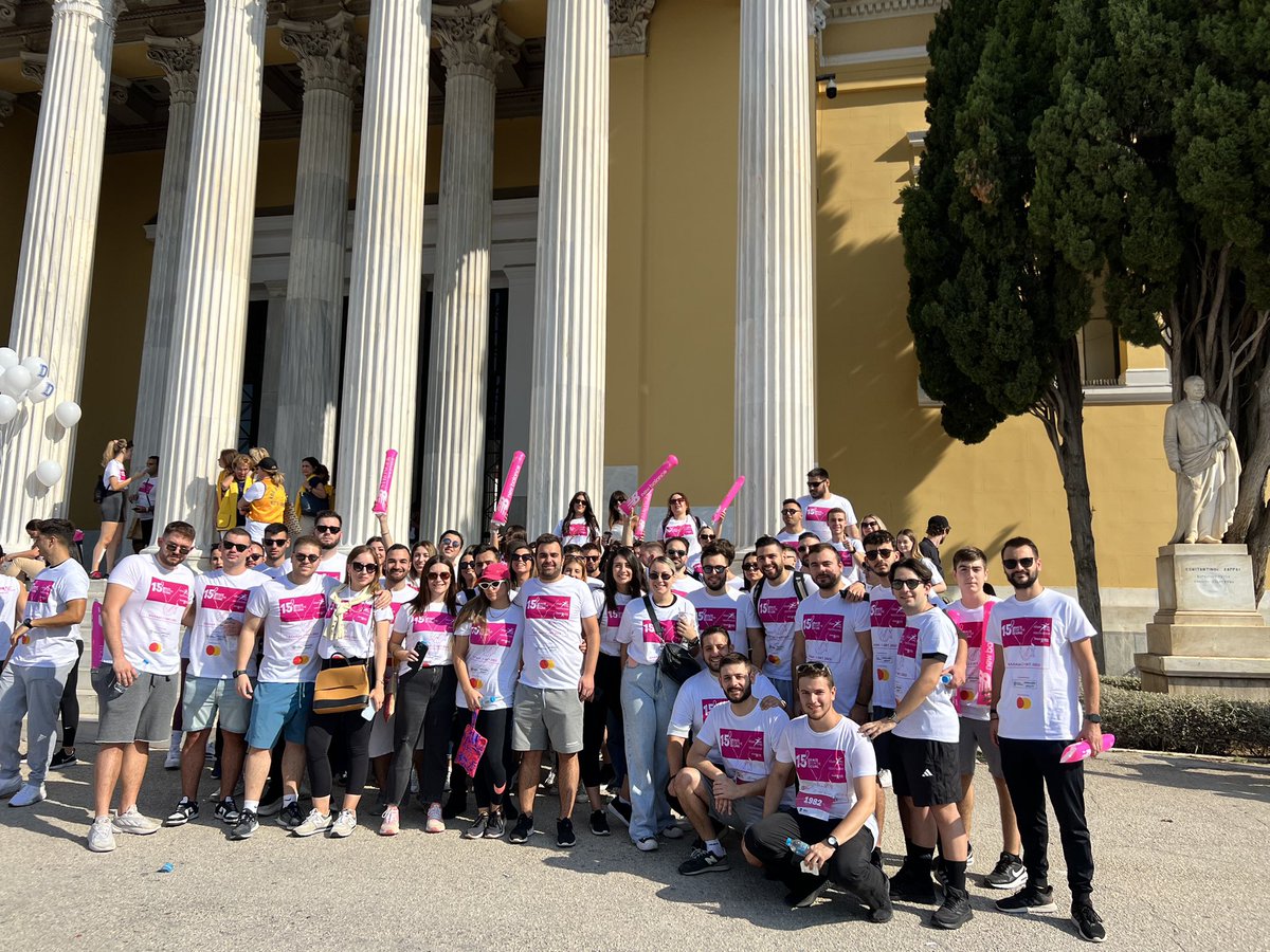 Συμμετείχαμε σήμερα στο 15ο Greece Race for the Cure, στηρίζοντας έμπρακτα το έργο του Πανελλήνιου Συλλόγου Γυναικών με Καρκίνο του Μαστού «@AlmaZois». ΜΑΖΙ ΠΙΟ ΔΥΝΑΤΟΙ από τον καρκίνο του μαστού! #RFTC2023 👉🏻tinyurl.com/bdza8zz7