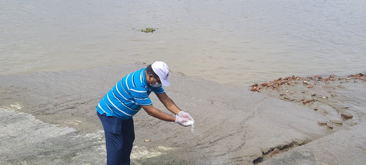 SDRD_NSSO's tweet photo. Swachhata campaign 3.0

"Sharamdan event" organized by SDRD, NSSO at Alam Bazar, Ganga Ghat, Kolkata on 01.10.2023.
@GoIStats 
#SwachhataCampaign #Shramdaan #SwachhBharat #swachhNSSO #swachhSDRD https://t.co/guF6gtn8DA