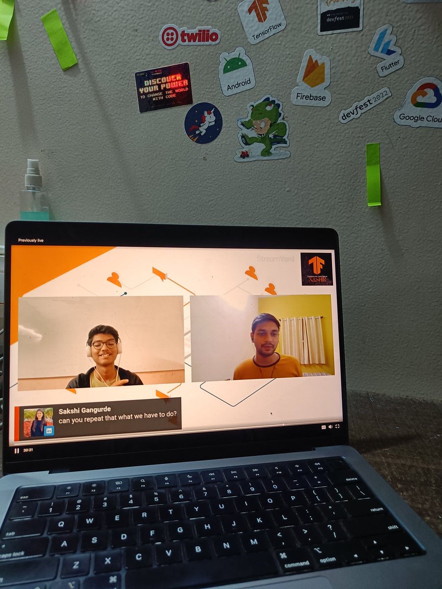 pranavvstwt's tweet photo. Today I did my 1st live stream on LinkedIn with @tfugnashik and @AnuragWagh_ on how to contribute to open source projects during #hacktoberfest2023. 
The event's response was really awesome ! https://t.co/rnFg7H8J4v