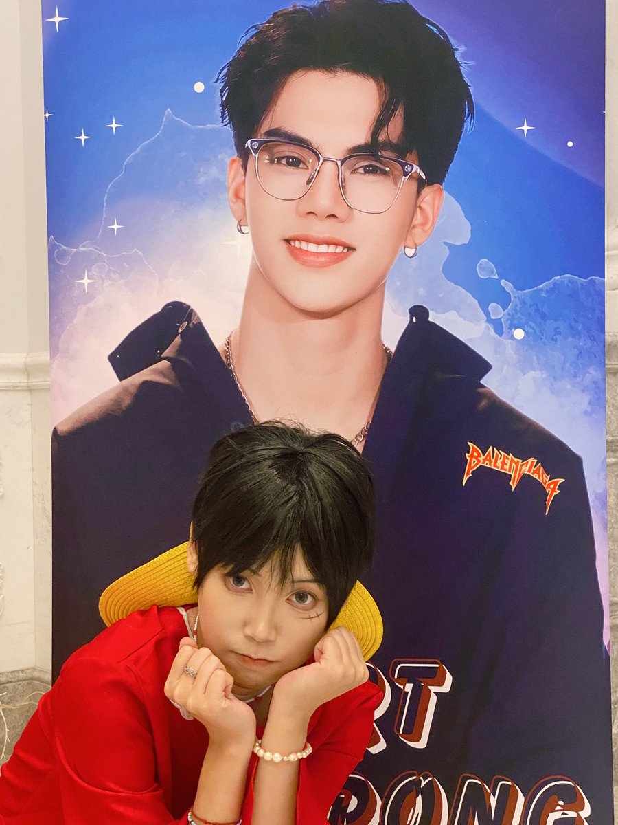 mengbai_'s tweet photo. Today is also the day that COS Luffy came to see you.❤️
@fort_fts @peatwasu
#FortPeat #BabyFeat
#FortFTS #Peatwasu
#ComeFortZon #CaptainPeat
#FPMagicDay2inMacau 
#FPMagicDay1inMacau https://t.co/uMXNcwk7Jh