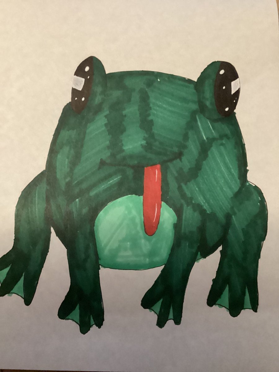 Daemons_world's tweet photo. Day 1 - Frog from #evaimk2023 inktober!  #inktober #inktober2023 #inktoberchallenge #frog #art #artchallenge #inktoberchallenge #toad #frogdrawing #toaddrawing #traditionalart #chibifrog #drawing #sharpiedrawing https://t.co/lHjNULcJxB