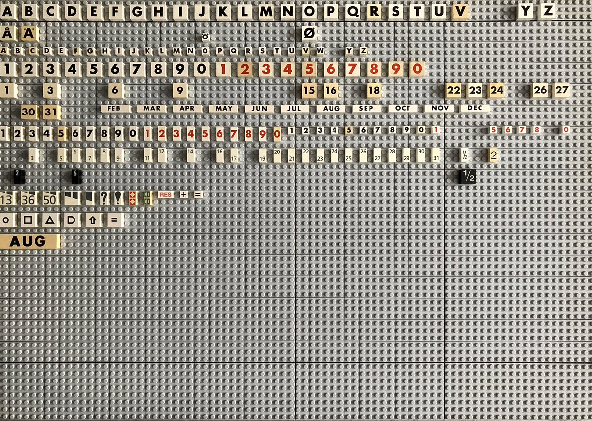 cazphoto's tweet image. Bought some more #Modulex ( #Lego’s little sibling) and a bigger display board while I was in Denmark. Have now rearranged my collection of bricks and printed tiles for more prettiness. #Afol #BlockHeadUK