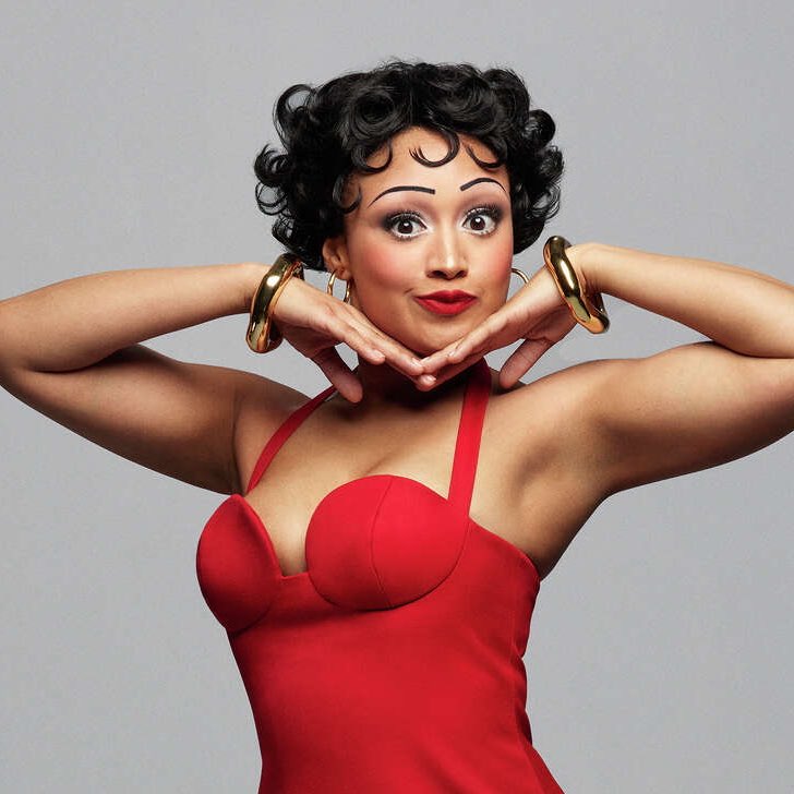 A atriz Jasmine Amy Rogers interpretará a Betty Boop no musical oficial da animação. Aprovado? ✨