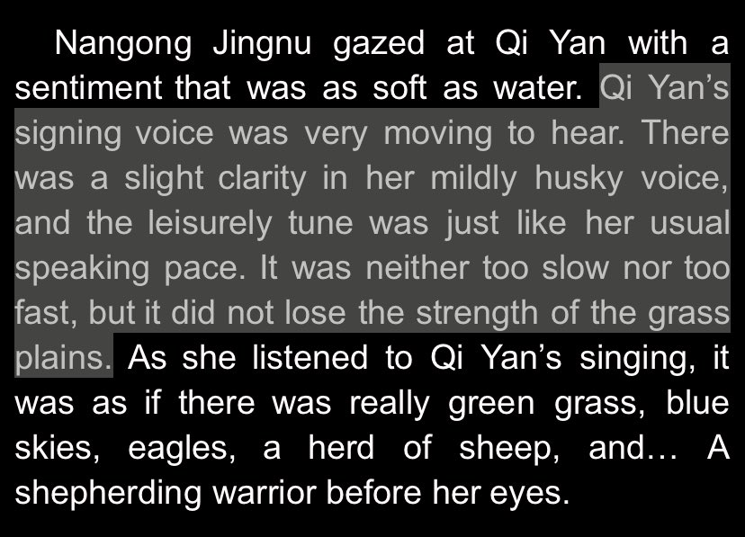 qiyanstrxp's tweet photo. I won’t shut up about Qi Yan’s VA being one of the best casting choices of all time!! Her Qi Yan singing voice sounds exactly as it was described in the novel 🥹❤️ #JWWJ #JWQS https://t.co/jIdlRvVIQ1