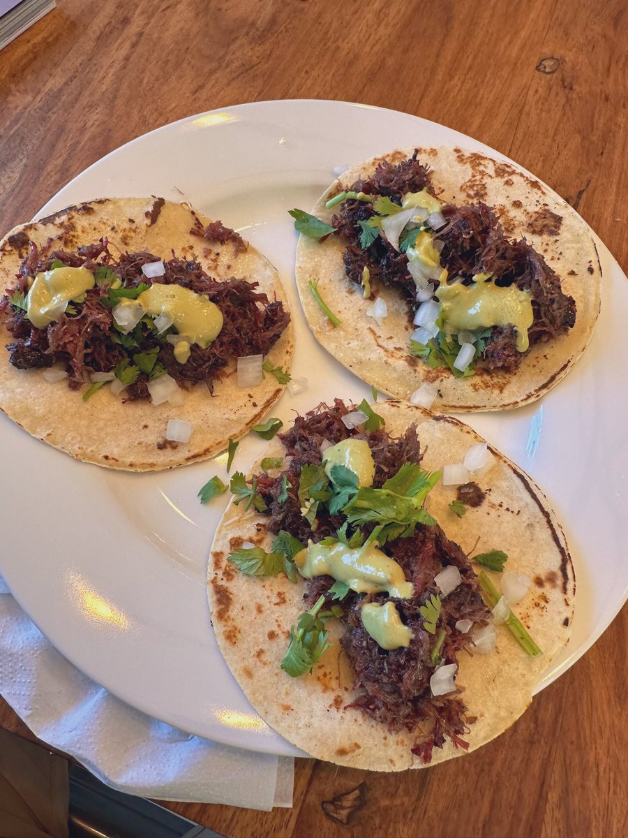 jaybsauceda's tweet photo. The smoked barbacoa at Moreno’s BBQ in south Austin is ridiculously good.

It’s become our regularly scheduled Sunday breakfast. https://t.co/VzcP0ZxgDE