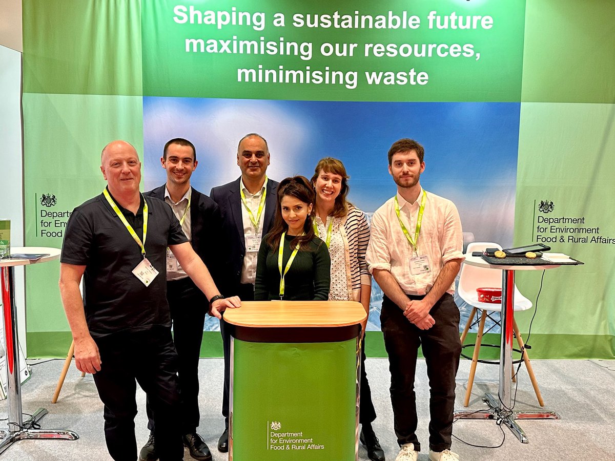 It was very interesting to be at #LondonPackagingWeek on 21st - 22nd Sept, joining colleagues in discussing Collection and Packaging reforms, gaining feedback on proposals for increased fees for less recyclable packaging.  Nice to present in the #ExcelCentre again after 10 yrs!