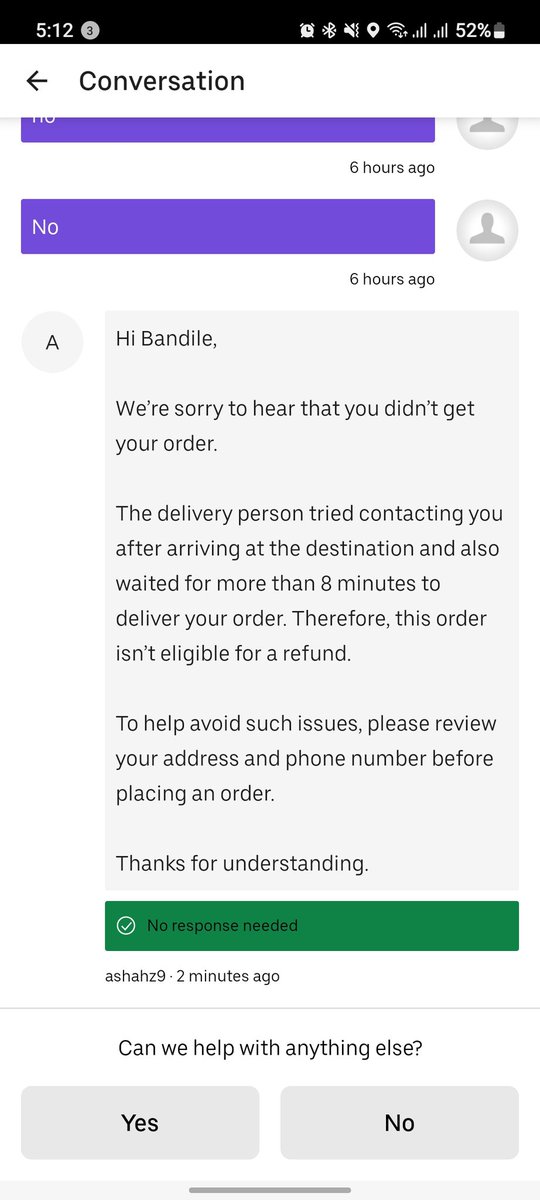 thewordsmithrsa's tweet photo. @UberEats I'm not sure if this is the kind of service we should be expecting from you. It's just nonsensical. 
I hope to hear from you within 16 hours, and failure comply, we'll force my hand. https://t.co/ombgdxhArH