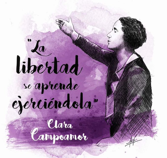 #ClaraCampoamor 
#1octubre