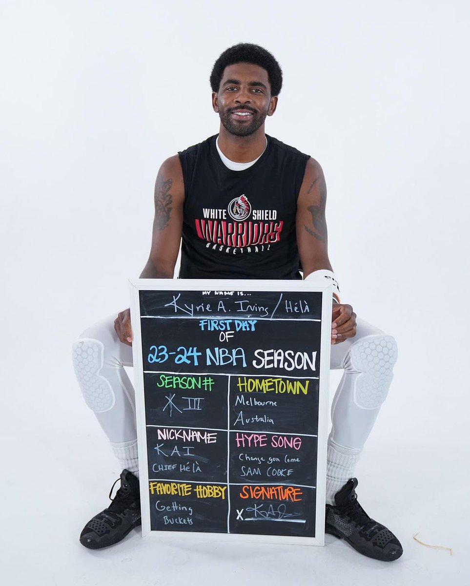 El hobby de Kyrie. Basado.
