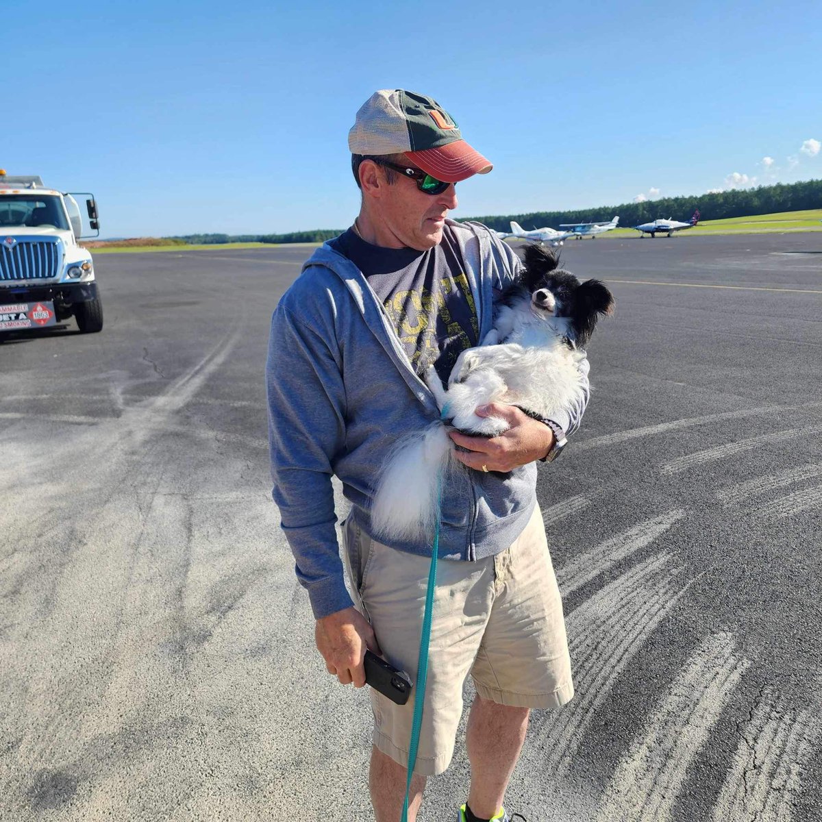 dogs_nc's tweet photo. A great adoption weekend. Oscar flew to his new home! Thanks #pilotsnpaws https://t.co/n5GGwWh0Bb