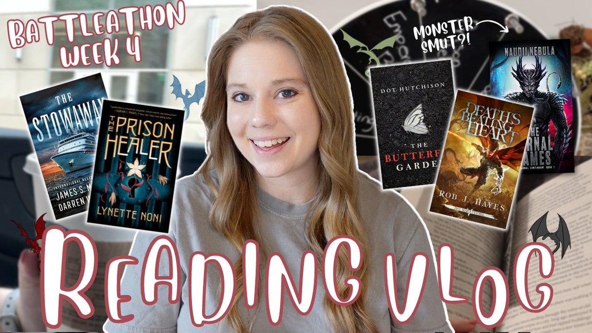 mel_lenorereads's tweet image. PREMIERING IN 30 MINUTES! My final vlog for @battleathon! I'll be giving you winners and some fun stats! Hope to see you there!

youtu.be/NyP_-UiQbg4