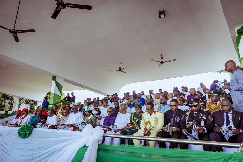 DSGovernment's tweet photo. Governor Oborevwori highlighted the completion of ongoing projects inherited from the previous administration and the initiation of new projects aligned with the M.O.R.E Agenda. https://t.co/NmNwhdfnIn