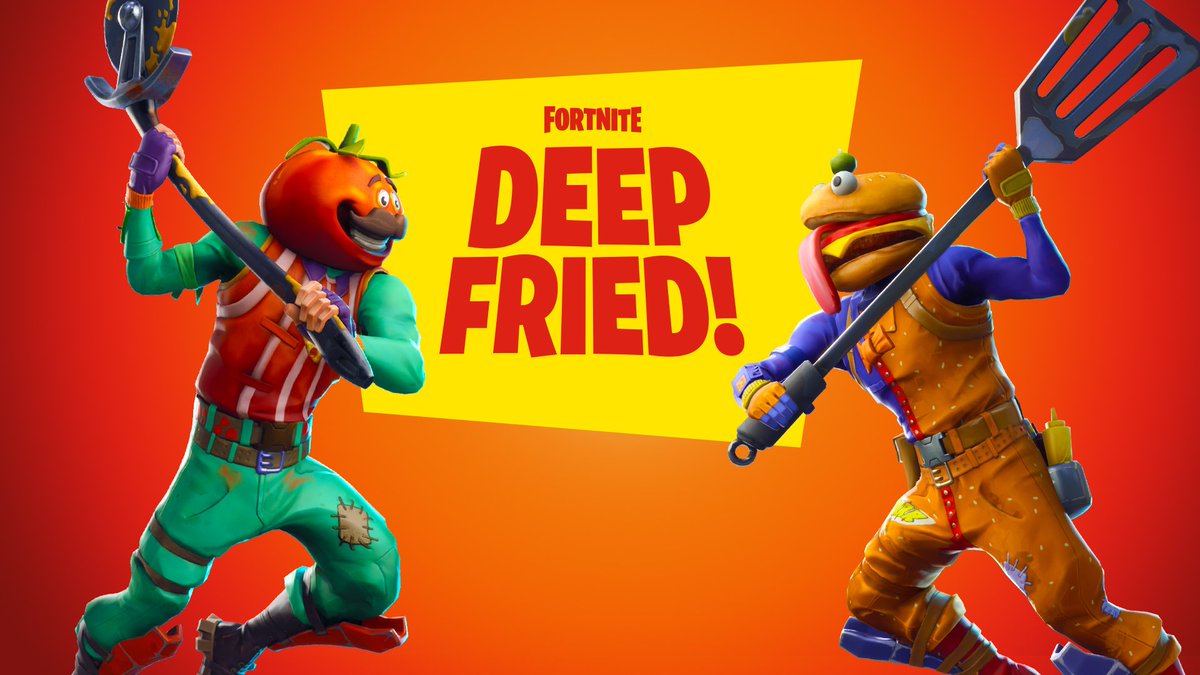 Only People who have played the Deep Fried! LTM before can like this Tweet! 🍅🍔 #Fortnite