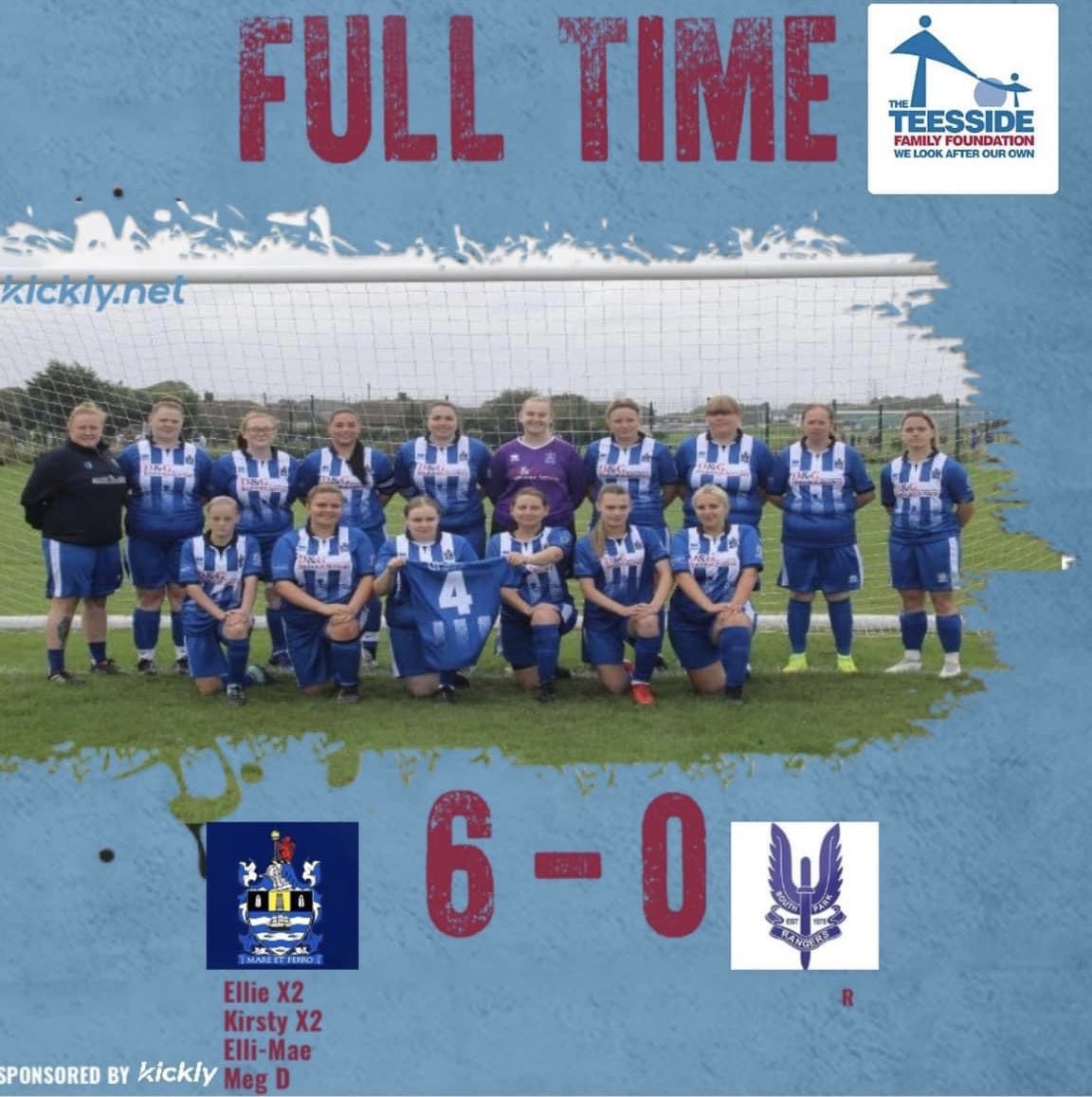 RedcarDevLadies's tweet photo. Full time score today. Class game played by the girls. Keep it up!! 🎉 https://t.co/JHXT7IDZ2w