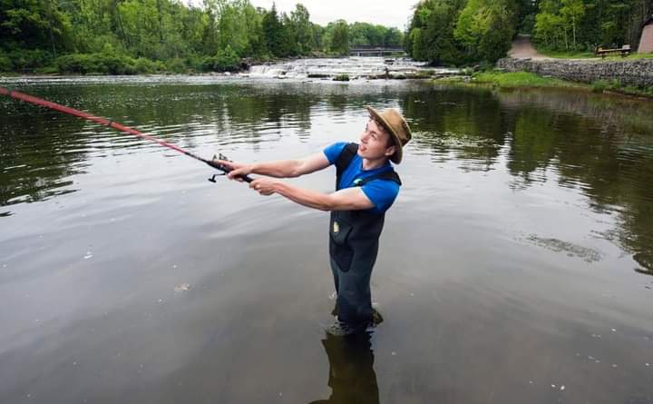 Sauble Falls is a perfect destination for fall fishing! 🎣🍂 The salmon and rainbow trout have began to make their way down the Sauble River and to the falls. 

Come enjoy fall fishing and camping at Sauble Falls! We are open this season until October 29, 2023.