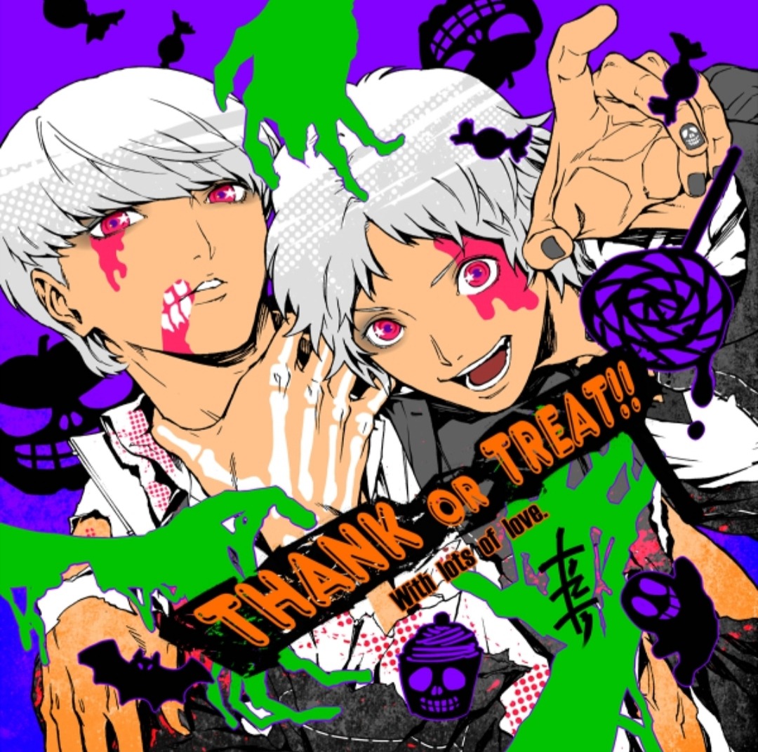 hourlyhanamura's tweet photo. Halloween month?? Quick drop the best Halloween art by Rokuro Saito! https://t.co/GUStbkHw1t