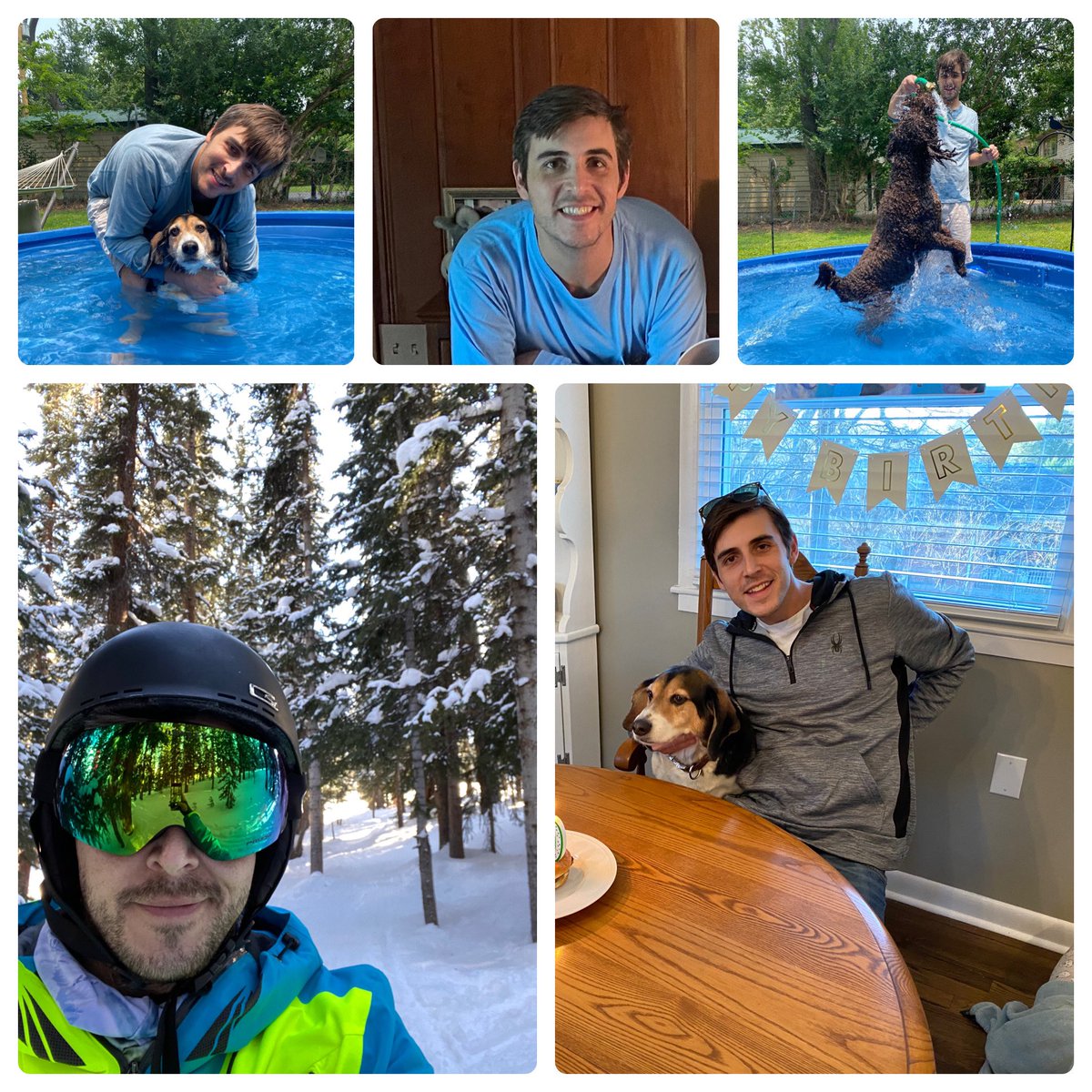 katkingallen's tweet photo. Happy birthday to my thoughtful, gracious, hardworking,  animal-lovin’, creative son: have the best birthday ever Rob! #hbd https://t.co/xLdlmidmhw