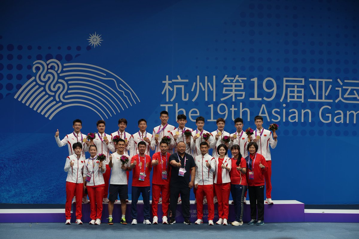 Onlyminton2023's tweet photo. We are championship #AsianGames2023  #BadmintonChina https://t.co/semDADx64i
