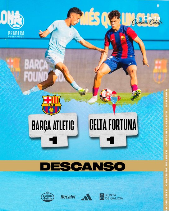  2023-2024 | 6ª Jornada |  Barcelona B Atlétic 1 -1 Celta B   F7XYQy4WcAAet8y?format=jpg&name=small