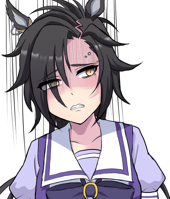 らくがき 嫌がる顔もイイよね.....