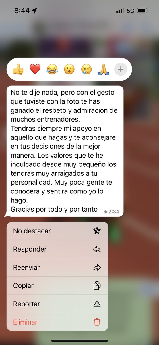 Quizás un mensaje demasiado personal para poner por aquí pero él es una de las cosas que me da fuerza para seguir aún cuando parece que no la hay y uno de los motivos por los que siempre tendré.