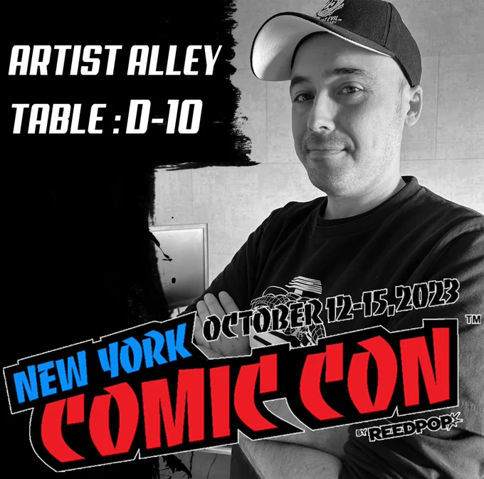 Hey guys! I will be in NYCC in a couple of weeks! I will open an small commission list to do at the convention now. If You're interested please contact with the guys of @BlackDiamondBcn !! See you soon!! 