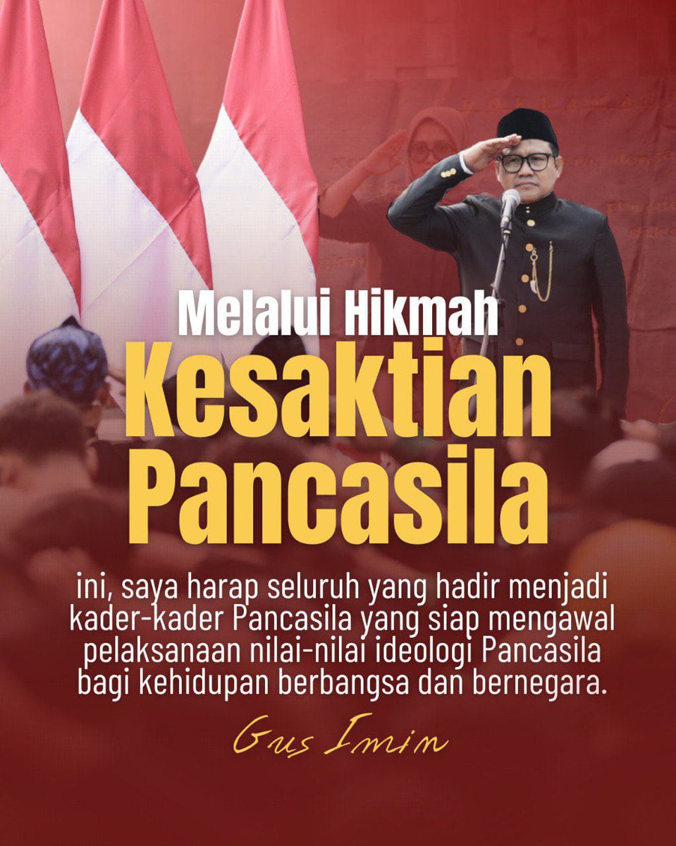 agemitsune's tweet photo. Garda pembela kesatuan bangsa, Gus Muhaimin layak pimpin bangsa
#PaslonPancasila
#AniesMuhaimin2024
@cakimiNOW
@DPP_PKB
Gaskan untuk menang! https://t.co/TmnEBwManN