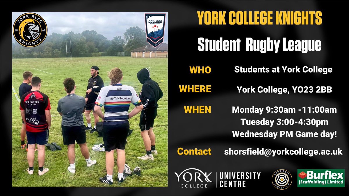 York RLFC Foundation tweet media
