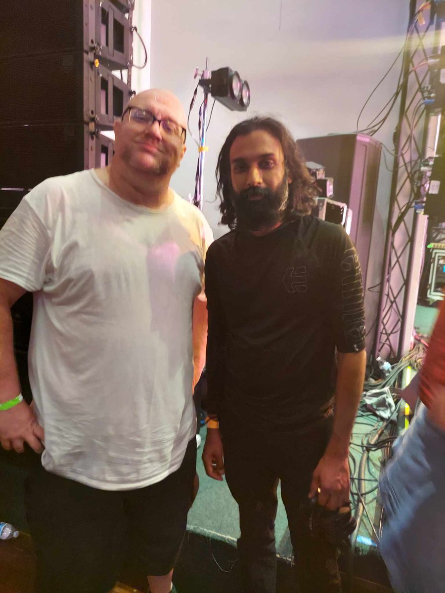 justmejohnnyhxc's tweet image. Had the absolute pleasure to meet the mad scientist himself @hate5six 
His work not just in the live shows world but the work with #freemumia movement, public speakings and many more. Thanks for taking time for the pic sir! 
#codesworld