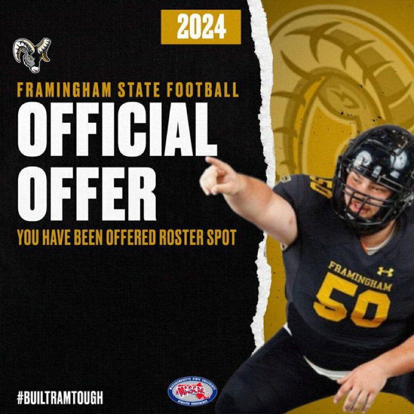 ConnorSpeiden60's tweet photo. So blessed to recieve my first offer from @fsuramsfootball GO RAMS!
#builtramtough
@CoachDice561 @CoachPatworks 
@BrandonHuffman @jciv https://t.co/APiIkPhFcQ