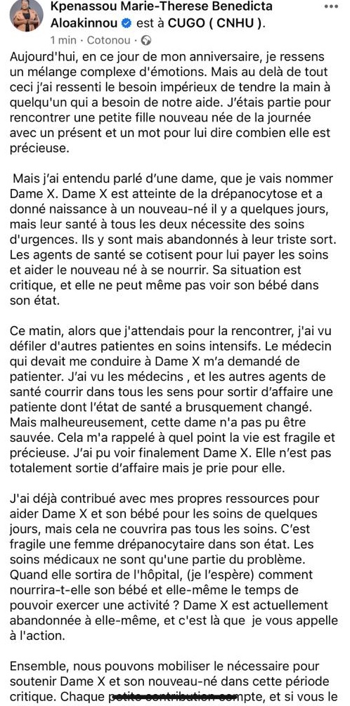 AloakinnouB's tweet photo. J'ai suivi mon cœur ce jour et j'ai posé un acte symbolique pour moi anniversaire.
Face au cas qui s'avère assez grave, j'ai fais ma part et je vous invite à faire parler aussi votre cœur.
Je suis disponible à vous accompagner vers elle. #MyBirthday #OctoberGirl https://t.co/lnTI524xf7