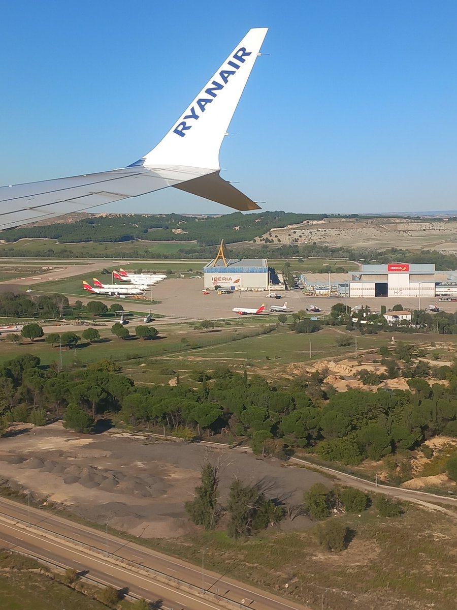 Spotted the <a href="/British_Airways/">British Airways</a> 'BEA' A319, and some stored <a href="/Iberia/">Iberia</a> A340-600s on landing at Madrid today!