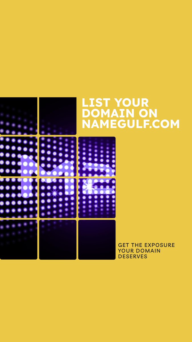 🌐 Looking to give your domain the attention it deserves? 💡 Don't let it sit in the digital shadows! 🔍 List it on a domain marketplace today and watch your online real estate get the exposure it needs to thrive. 💰💻 #DomainMarketplace #OnlineAssets #DigitalOpportunities