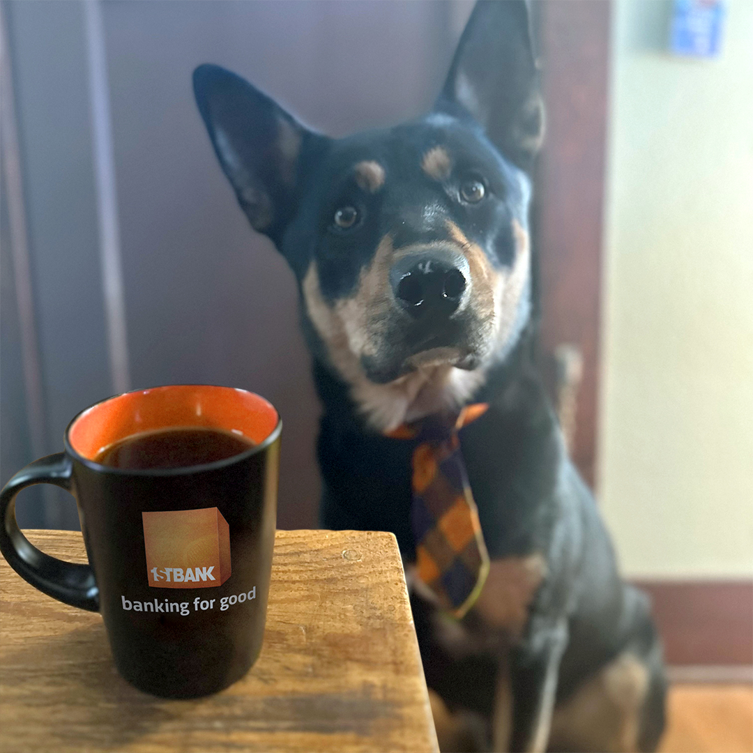 Happy #InternationalCoffeeDay from your friends at FirstBank! 🧡

Pour yourself a cup of Joe to celebrate. ☕

#Coffee #CoffeeTime #CoffeeBreak #MorningCoffee #BankingForGood
