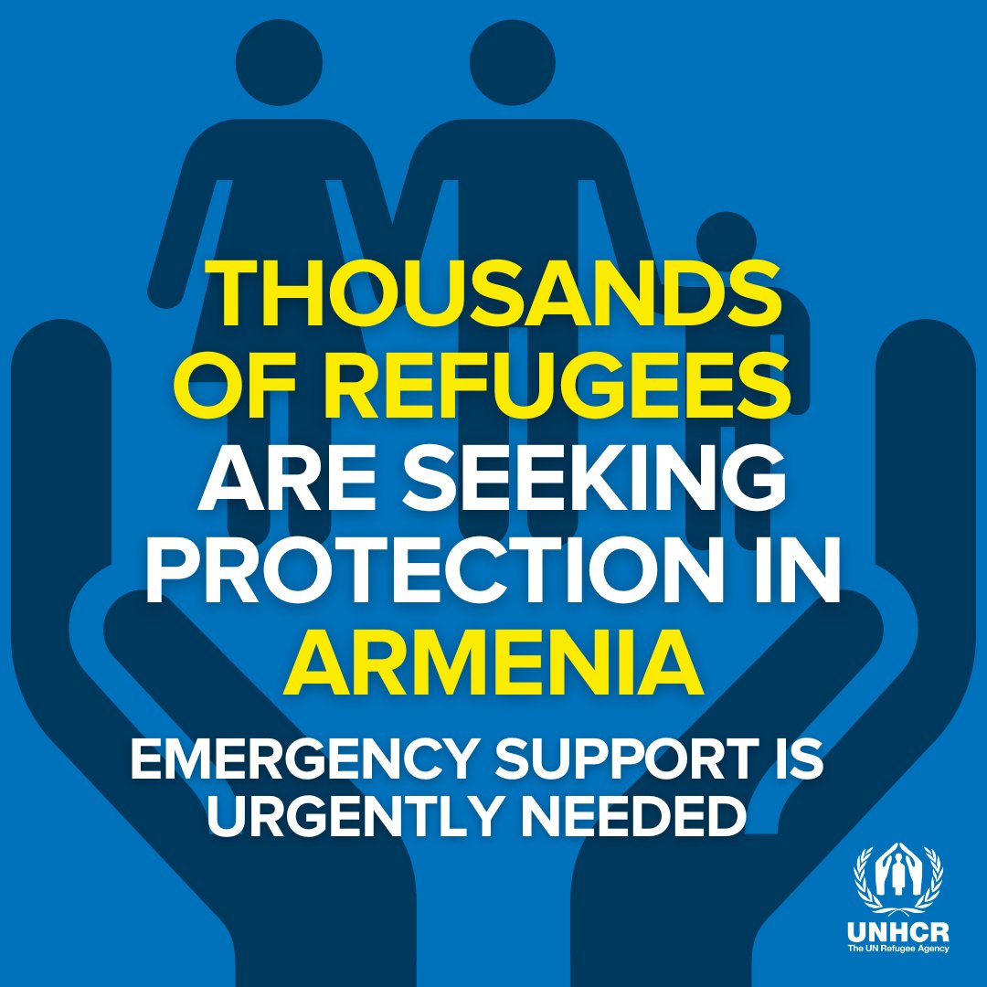 Refugees tweet picture