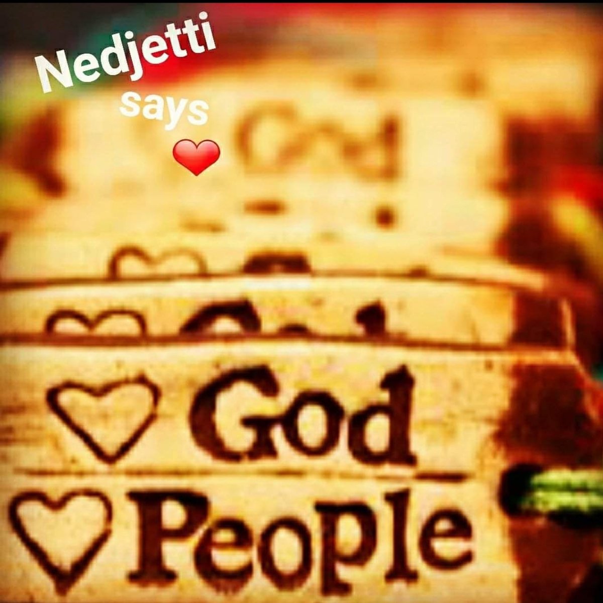 Each #Blessed day🙏🏿

➡ #LoveGOD ❤ #God

#ThankGod ☝🏽 

#LoveYourself 💜 

#LovePeople 💞 

#LoveOthers 💛

 #BeKind ✌🏾

#Smile 😊 

#Laugh 😄

#WalkYourGreatness 👣 

#BeCompassionate 🌼

 #BeGrateful 🙌🏾 

#LoveLife 💐 

#BeYOU 👑

💓 #Nedjetti