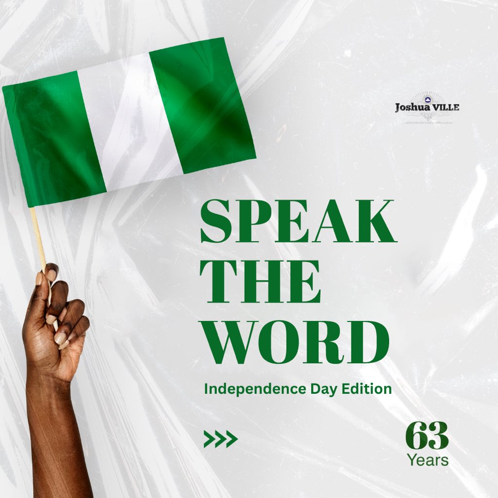 myjoshuaville's tweet photo. #speaktheword over Nigeria
God’s word will prevail over the affairs of Nigeria.
.
.
#MyJoshuaVille #BuildersOfTheFuture #YearOfTheOverflow #InfluentialLeaders #FulfillingPurpose #godlyleadership
A THREAD 👇🏻 https://t.co/GdMdbtOQnY