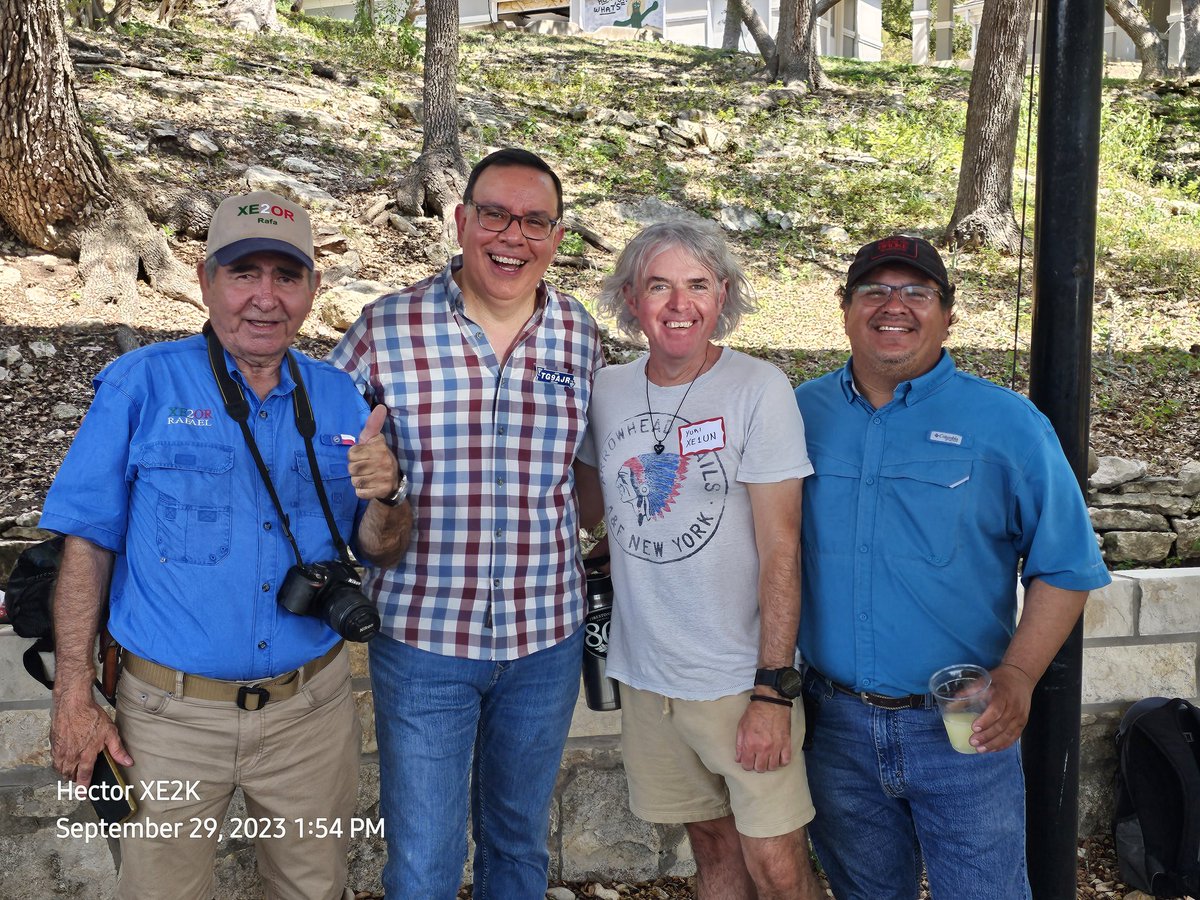 XE2K's tweet photo. W6JKV AND K5AND 6M BBQ 2023 #hamradio #50mhz #6meters #Ffma https://t.co/e8hBCZ7VUv