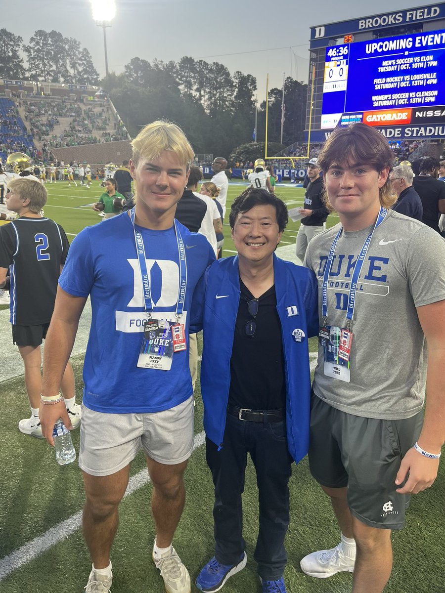 masonfrey14's tweet photo. I had a great time at Duke last night! Thank you @CoachKLars @CoachSantucci @CoachSparber @agaudet_duke for having me. https://t.co/hAq8lJJDjx