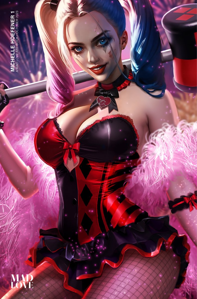 MadLoveComics's tweet photo. @Michellee84 created an absolute beautiful rendition of a burlesque HQ that we are proud to announce is up for preorder now!
https://t.co/i7MLWDtS4B
#harleyquinn #comicbookart #supportartists https://t.co/F9DBKEfs56