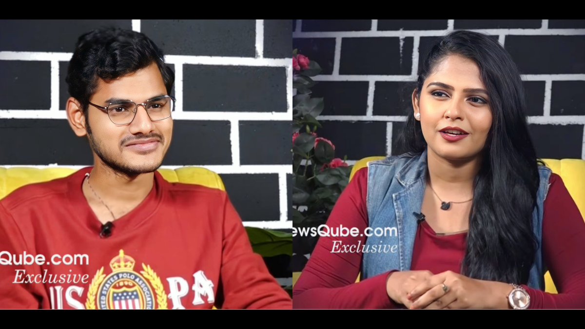 Interview with anchor charmi garu in Qube tv . youtu.be/VokXdfvW_oo?si…