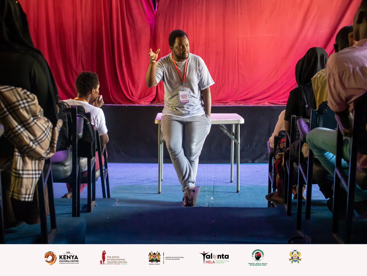 kitfest_ke's tweet photo. An electrifying day 2 at the County Theatre Fiesta in Mombasa as we welcomed Mr CEO, @MichaelPundo KCC . Thank you, CEO, for your unwavering support
@CultureCentreKE
#CountyTheatreFiesta
#TalantaHela
#KITFest2023
#TwendeTheatre
#MOYASA
#SASDF
#MMSAdvocates https://t.co/NCyhp2Zai0