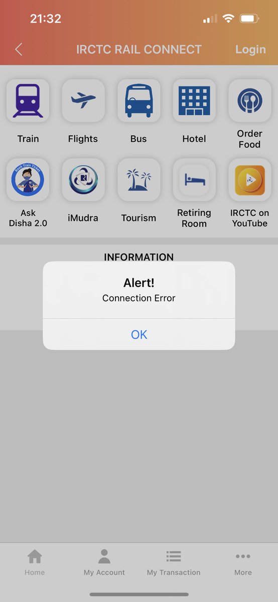 premsst's tweet photo. @IRCTCofficial  is there any glich in the website and app. Not able to open since yesterday. Please provide solution https://t.co/Tdg2ALtuQF
