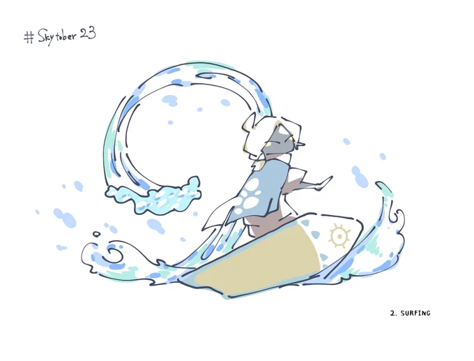 2.サーフィン#Skytober23 