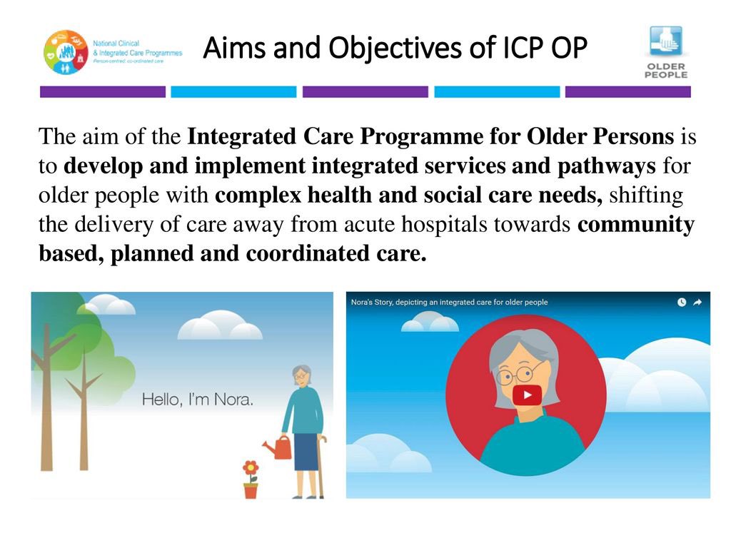 Today is International Day for Older Persons. Timely to acknowledge the work of our Integrated Care Programme for Older People – providing access to integrated care to support people to live well in their own homes and communities. Ag tabhairt urraim don aois mar is cóir.
