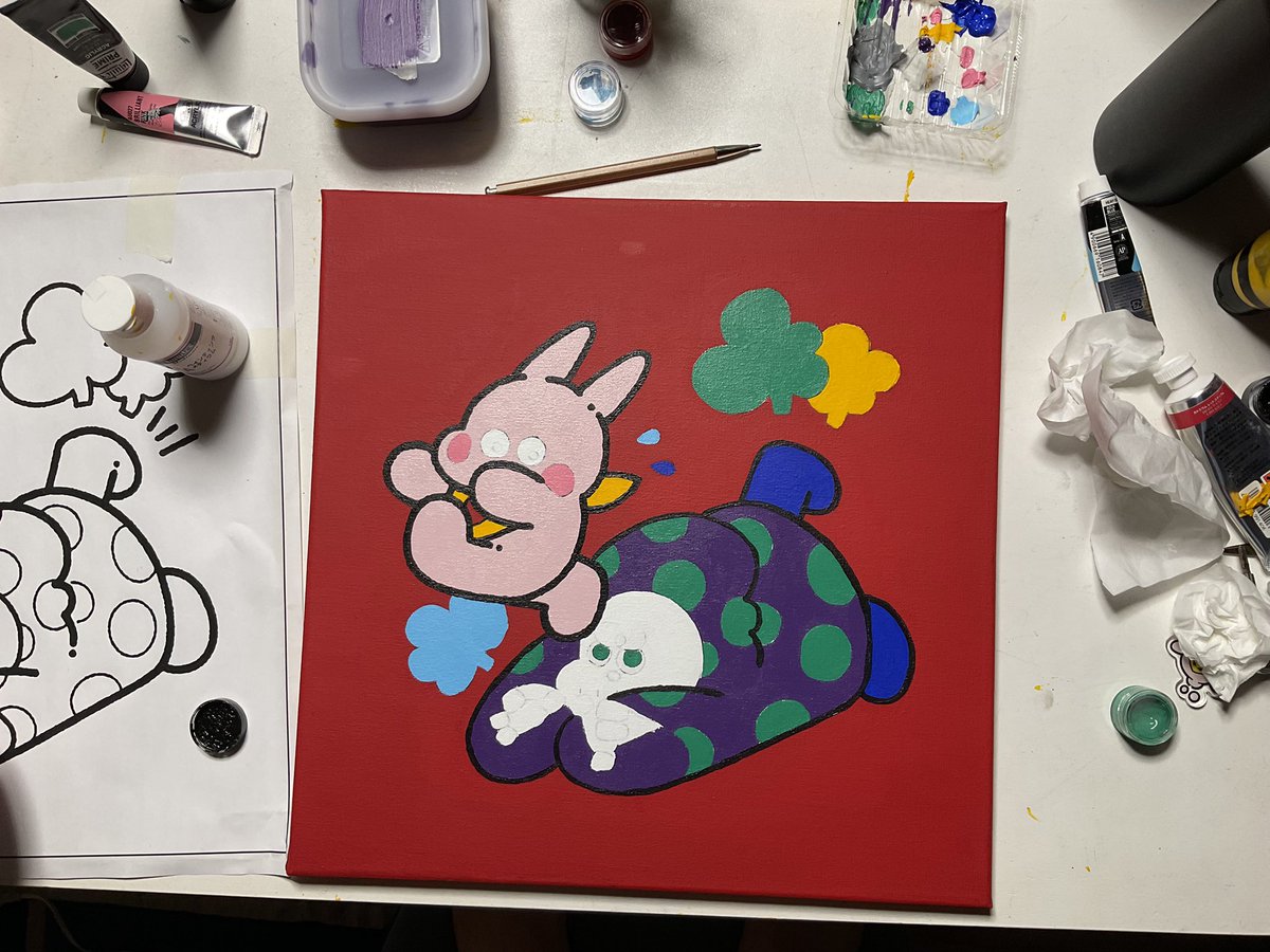 作成中…

躍動感のあるイラストです💨