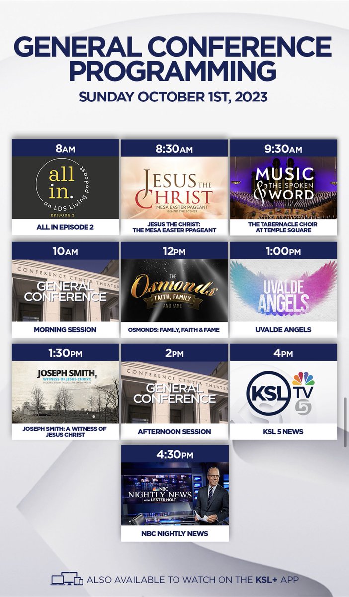 Coming up today in-between #genconf sessions. @KSLCaroleMikita with a special on the Osmond’s at Noon. than I take you Uvalde Texas as a local artist delivers a special deliver to those who lost so much. See Uvalde Angels at 1. @KSL5TV