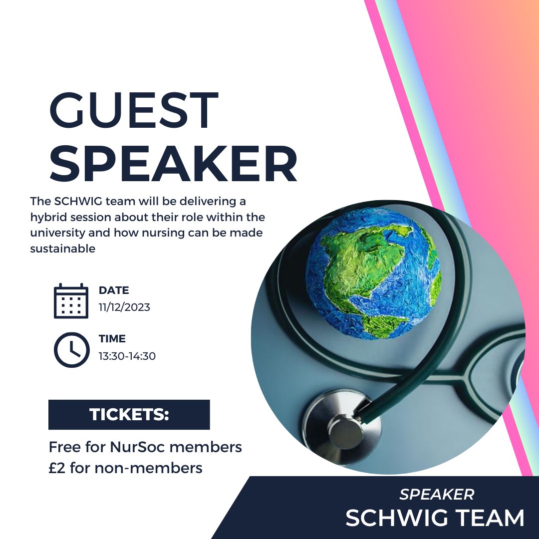 Here’s our November/December guest speaker line up!

Tickets can be purchased from upsu.com/societies/mhns…

For more information send us a message!